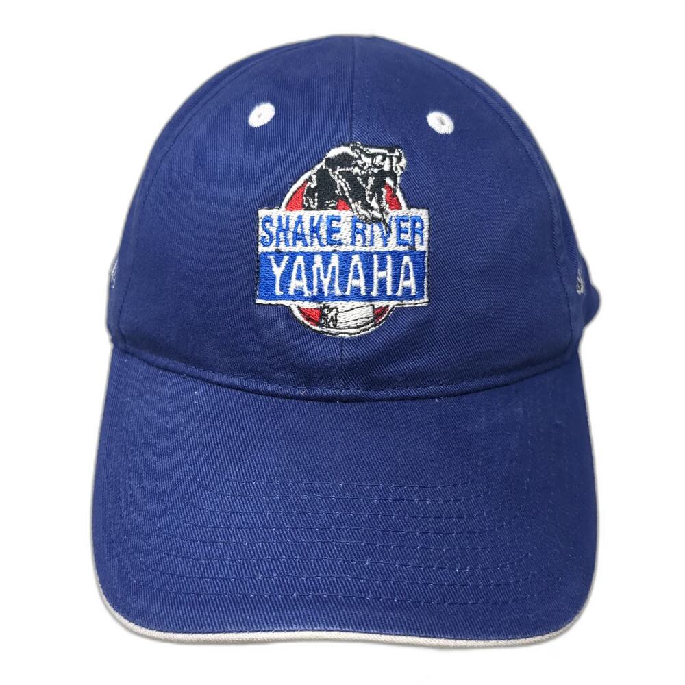 Hit Wear Blue White Baseball Cap Hat One Size Shake River Yamaha Star Strapback
